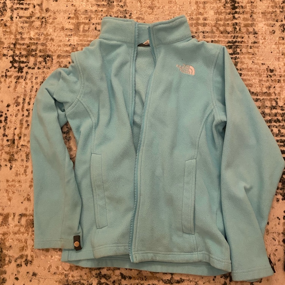 North Face kids zip up